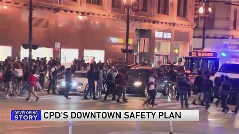 Chicago police detail safety plans after last weekend's violence in Loop